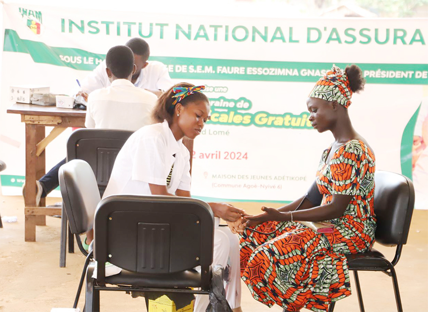 INAM : Campagne foraine de consultation médicale gratuite dans le Grand Lomé